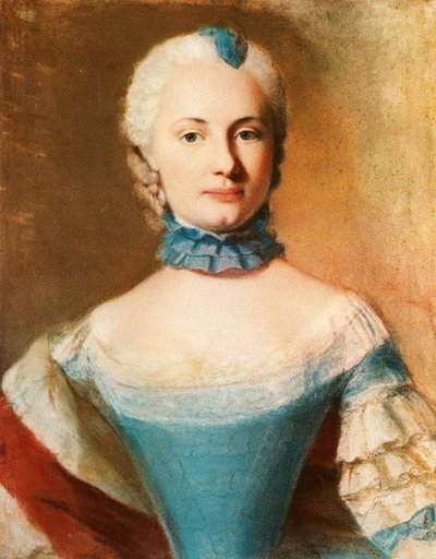 Elizabeth Frederica Sophia, Duchess of Württemberg (1732-1780) by Jean Étienne Liotard